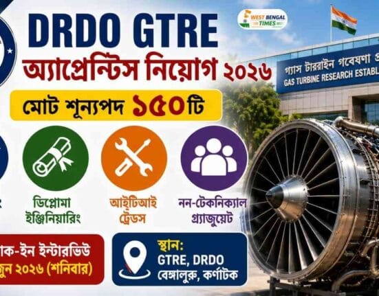 DRDO GTRE Apprentice Recruitment 2026 150 Vacancies Announced for Engineers, Diploma, ITI and Graduates