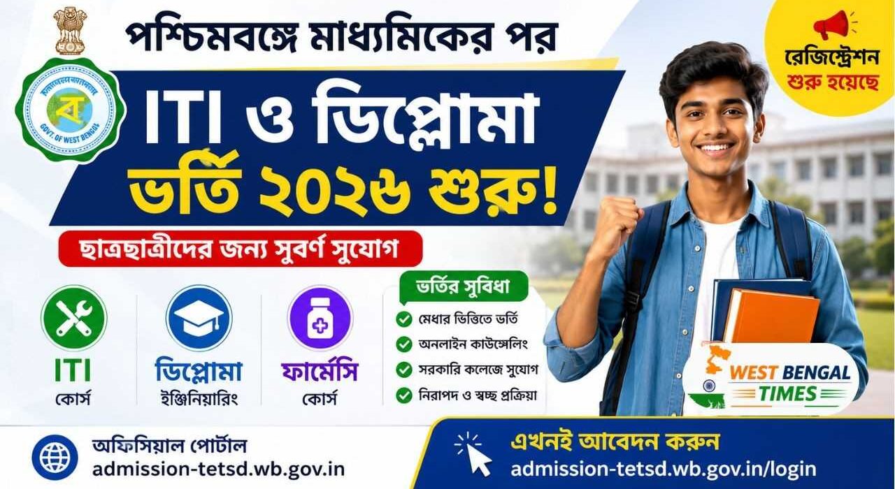 ITI ও ডিপ্লোমা ভর্তি ২০২৬