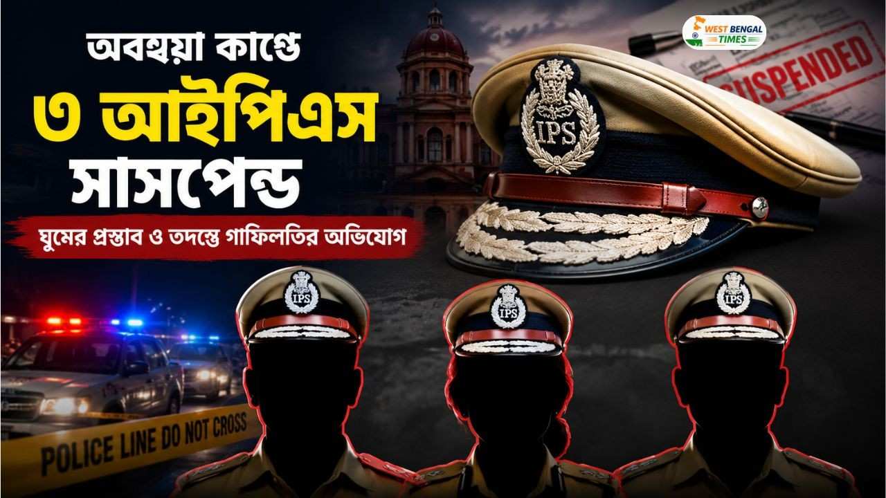 Three IPS Officers Suspended in RG Kar Incident Over Mishandling Allegations