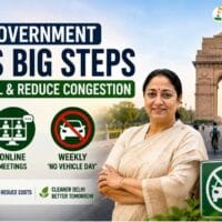 Work From Home Declare in Delhi (2 Fay) Weekly No-Car Day After PM